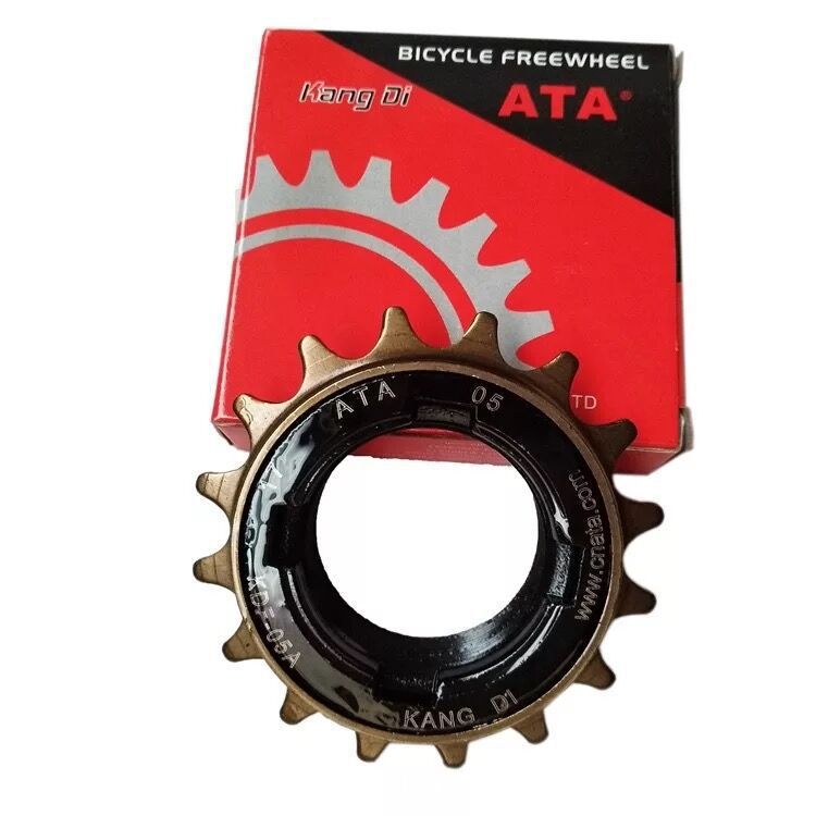 ATA Bicycle Electric bicycle single-chip single-speed flywheel 16-tooth/18t full-tooth flywheel two-way live single-chip flywheel
