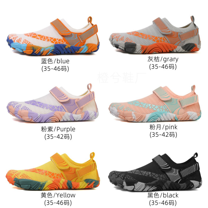 Cross-Border Outdoor Hiking Shoes, Beach Shoes, Wading Shoes, River Tracing Shoes, Indoor Fitness Shoes, Women's Skipping Shoes, Soft-Soled Yoga Shoes