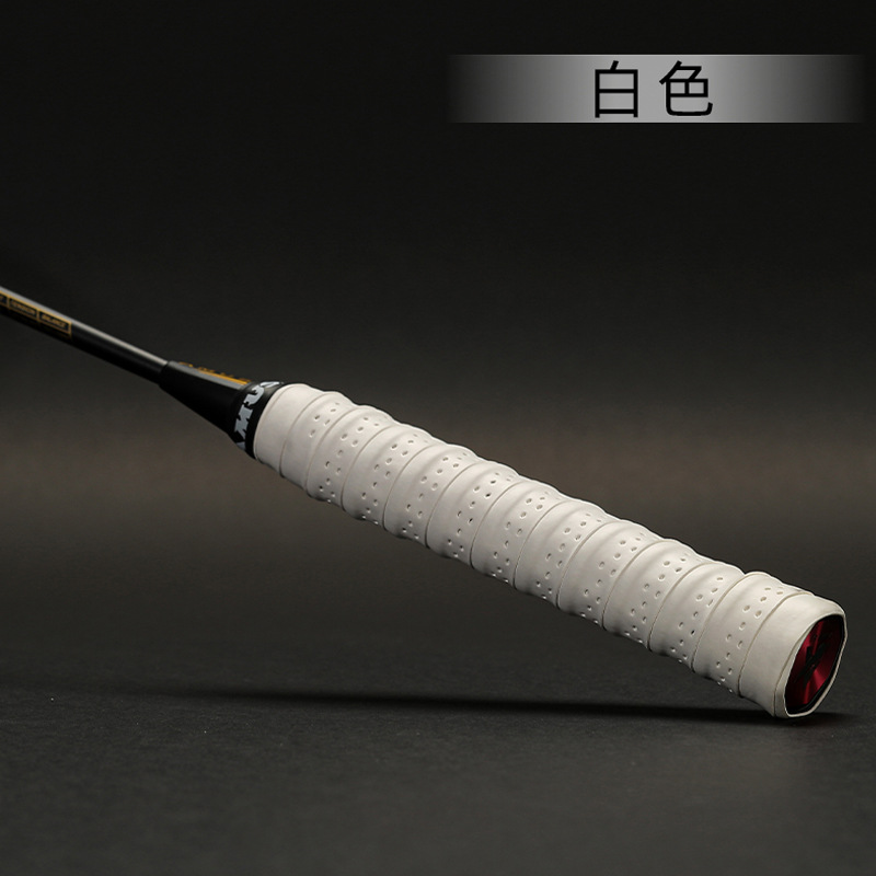 Picture of Crepe Hand Glue Thickeneded Non-Slip Badminton Sweat-Absorbent Tape Coated Perforated Tennis Racket Handle Leather Fishing Rod Wrapping Tape