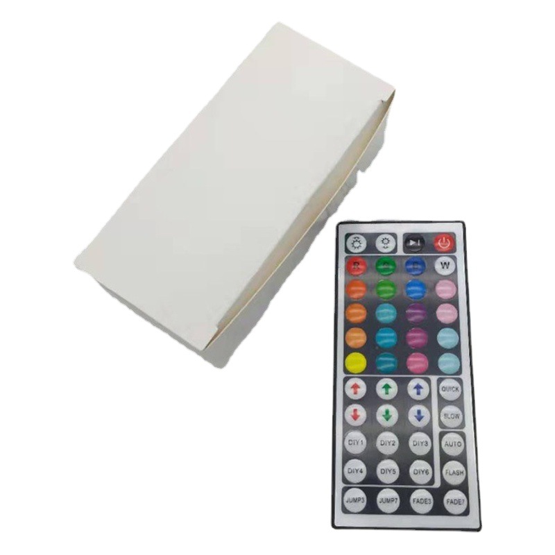 Picture of Manufacturer's Haoxin 44-key colorful led double-panel controller rgb infrared remote control DC light strip LED controller