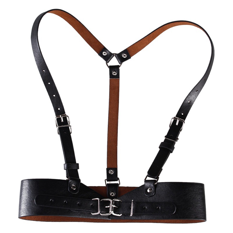 Functional Punk Style Strap Belt Women's European and American Street Casual Belt Vest JK Shirt Sling Decorative Waist Cover