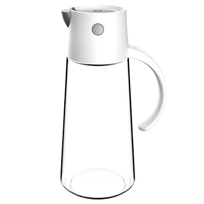Picture of Hulk automatic opening and closing glass oil pot kitchen leak-proof oil tank with lid seasoning bottle vinegar bottle oil bottle factory outlet