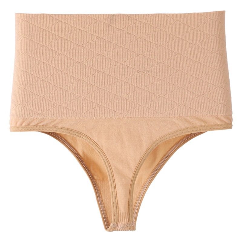 Cross-Border High-Waisted Tummy-Control Pants, Waist-Shaping and Body-Shaping Thong, Women's Body-Shaping Sexy Butt-Lifting, Butt-Revealing Large Size Underwear