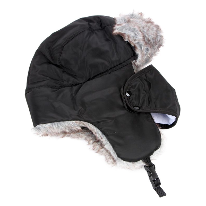 Northeast Hat Men's Warm Thickened Mask Wind and Snow Hat Windproof Cycling Autumn and Winter Fleece Hat Women's Lei Feng Hat