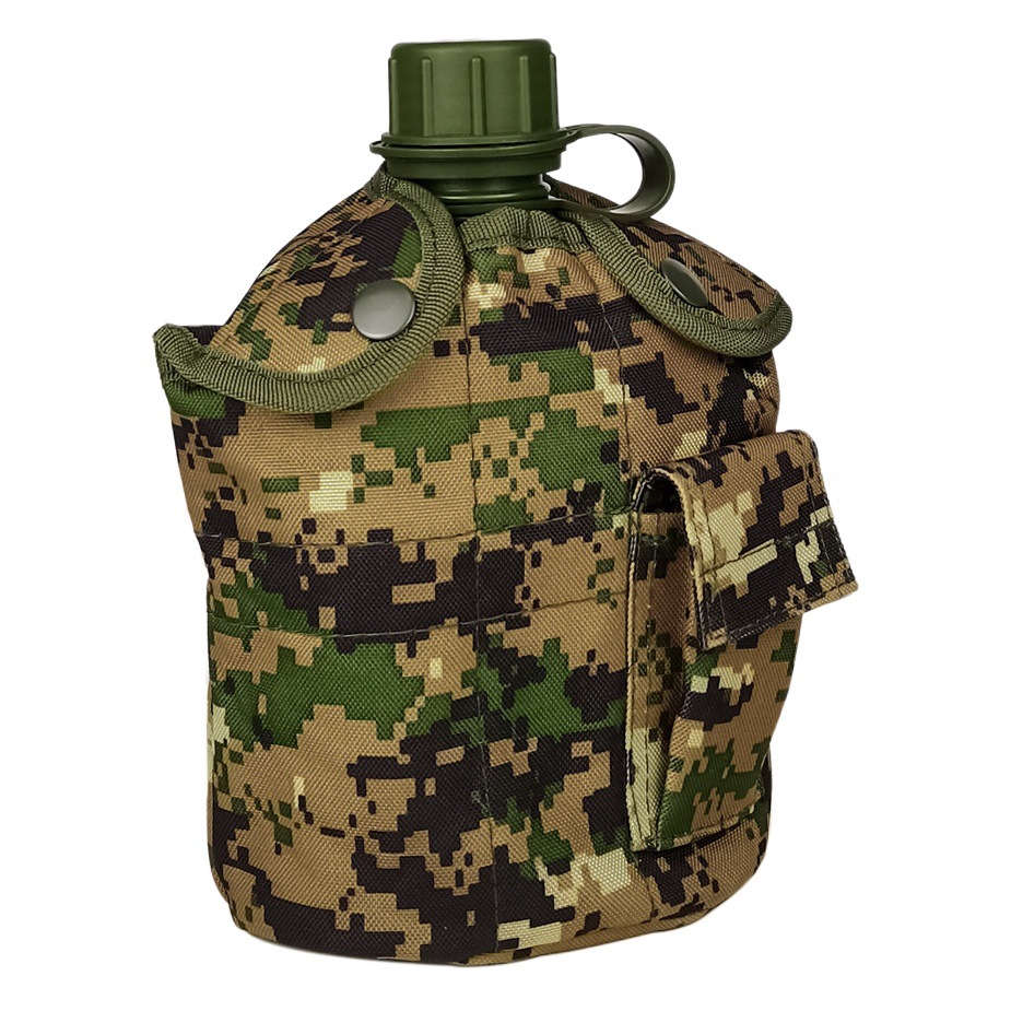 Camouflage Tactical Kettle Set Outdoor Mountaineering Camping Army Fan Single Soldier Kettle Field Survival Multifunctional Kettle