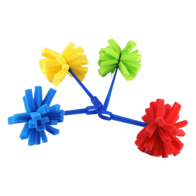 Cross-border children's sponge brush 24 animal sponge block painting DIY sponge seal graffiti early education supplies