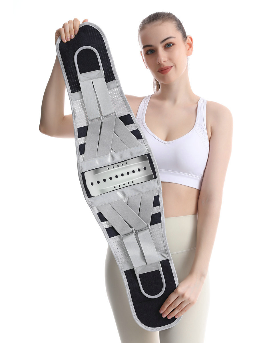 Wholesale widened steel plate belt support warm four seasons breathable lumbar disc lumbar muscle waist strain men and women