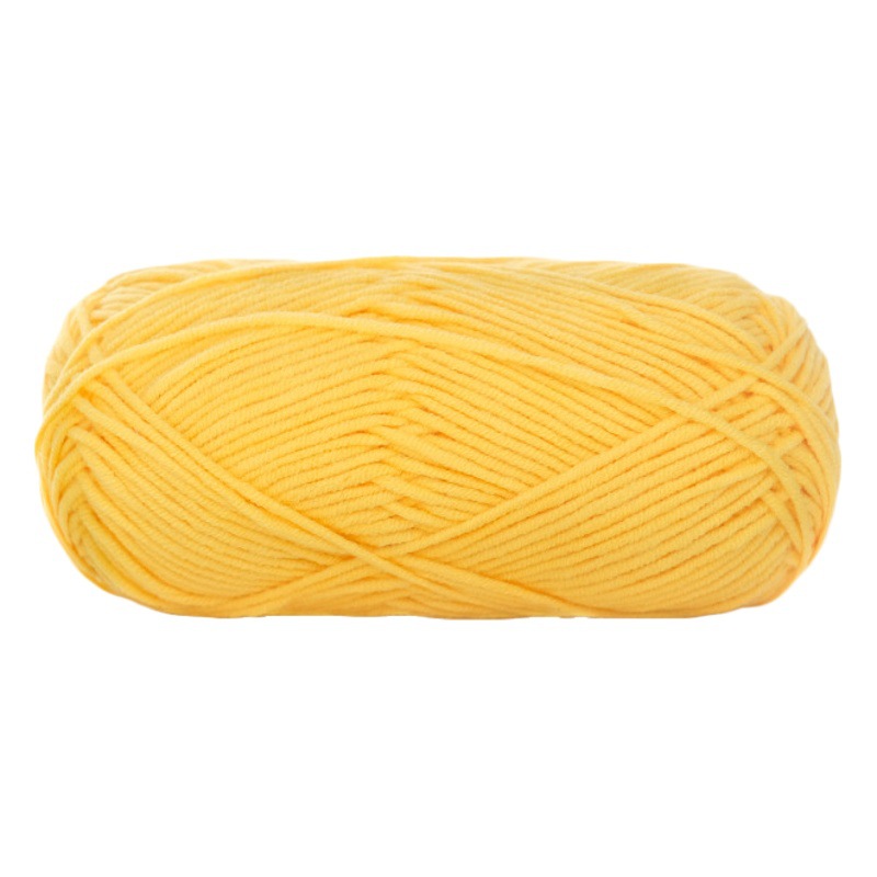 Jiathui Milk Cotton Wool 5-strand Coarse Wool diy Hand-knitted Scarf Baby Cotton Crochet Wool Ball
