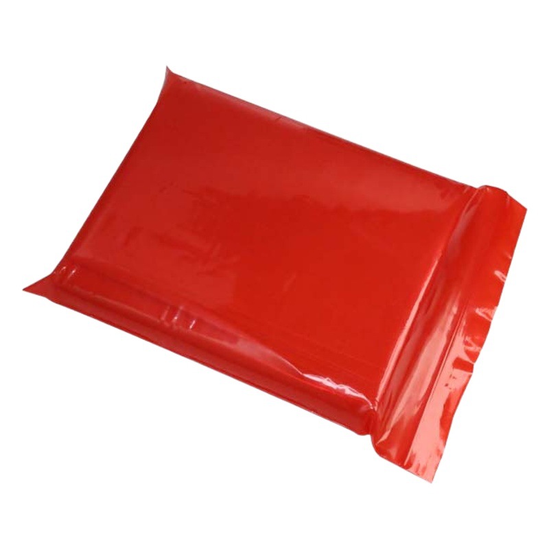 Pe Red Ziplock Bag Plastic Packaging Bag Universal Packaging Self-Sealing Bone Bag New Material Thickeneded Plastic Bag Seal Bag
