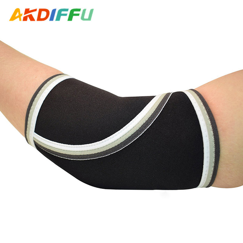 Picture of Sports Protective Gear 7mm Diving Material Elbow Pads Barbell Squat Thickeneded Basketball Arm Pads Football Volleyball Sports Elbow Pads