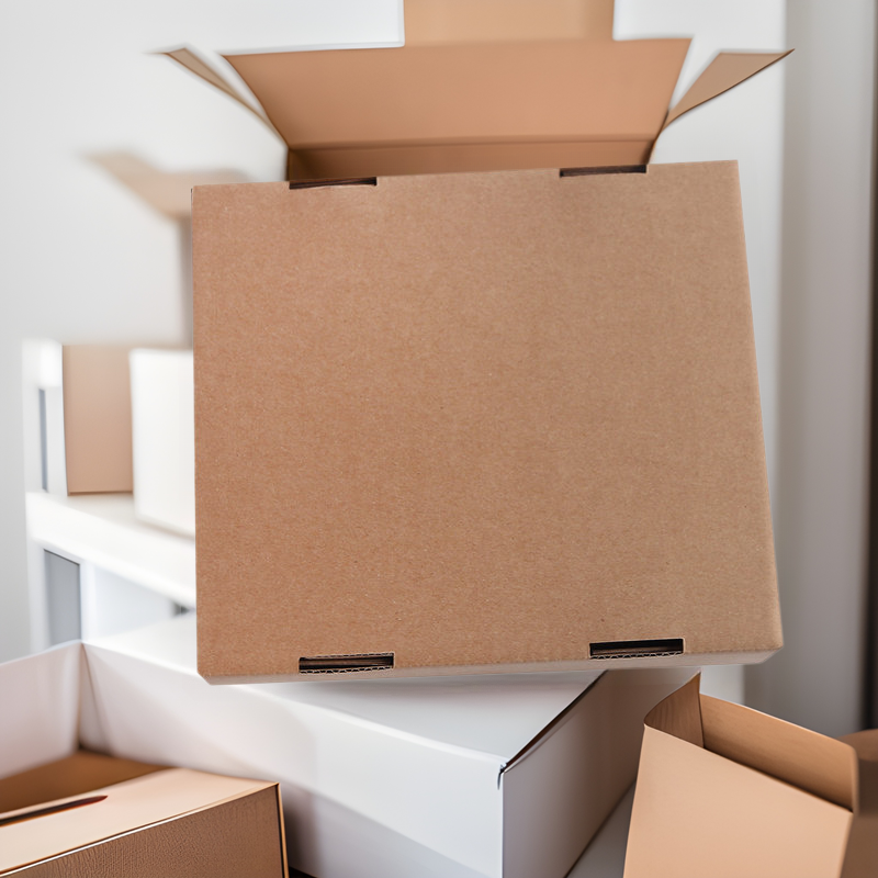 Strength merchants in stock wholesale flying machine box carton pocket bottom box buckle box cowhide carton whiteboard carton wholesale