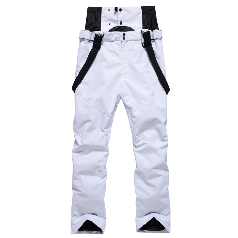 Picture of 2022 new ski pants men's and women's plus size warm veneer double waterproof windproof pants e-commerce support a generation of hair
