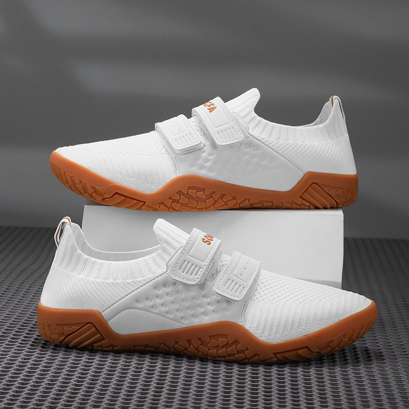 Cross-border new leisure sports one-pedal light and easy to accompany squat hard pull shoes weightlifting training fitness shoes men