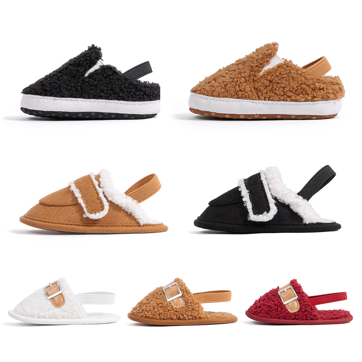 Picture of Cross-border foreign trade autumn and winter baby shoes warm slippers fashion home baby toddler shoes baby shoes