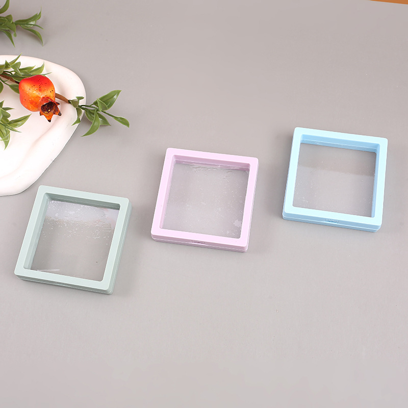 Special Pe Suspension Box Jewelry Storage Display Packaging Box Ring Bracelet Necklace Jewelry Box Transparent Display Box