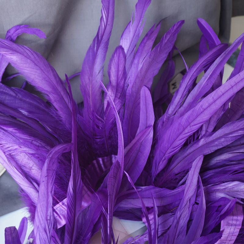 Picture of 2 m/bar cock tail cloth edge feather cloth strip performance clothing skirt cloth belt shawl feather decoration clothing accessories