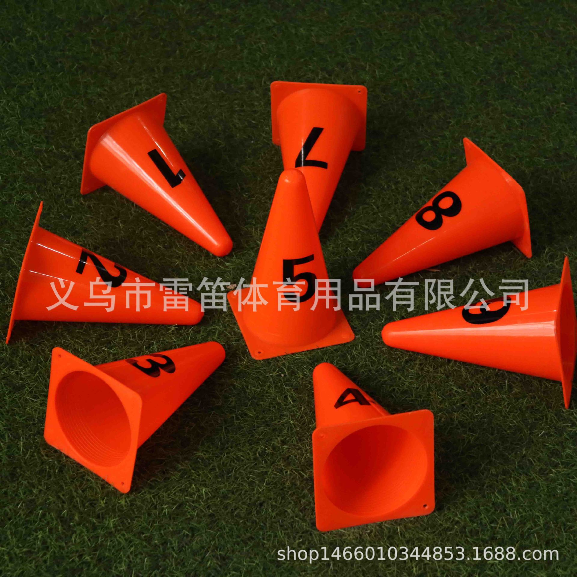 23cm marker barrel barricade road cone obstacle digital marker barrel marker football training equipment