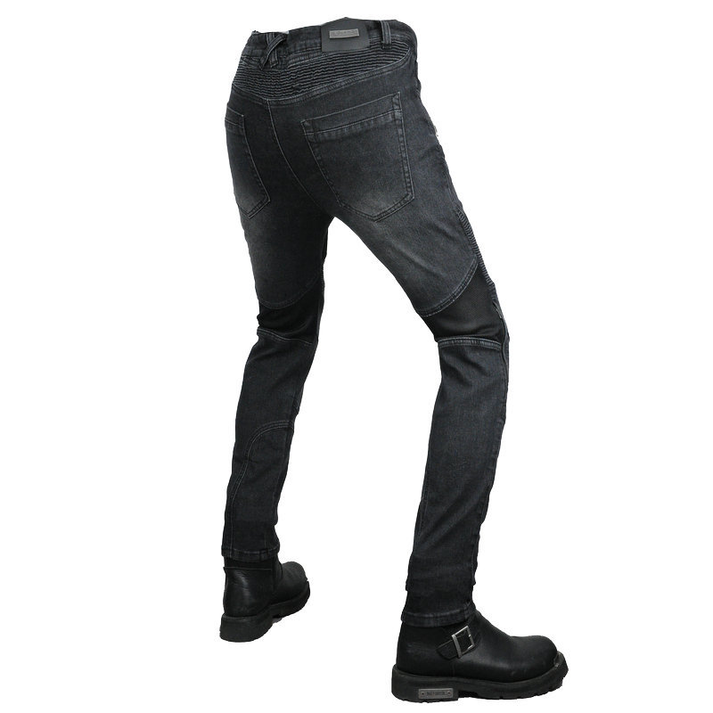 Picture of VOLERO summer motorcycle riding jeans men's motorcycle riding Kevlar anti-fall pants upgraded protective gear