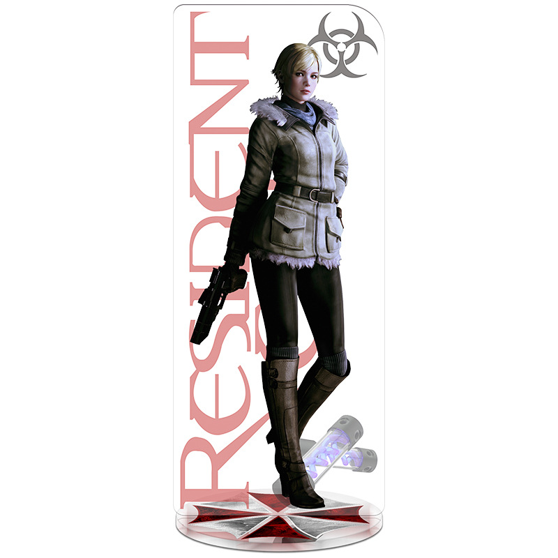 Picture of Seamless Laminated CNC Carved biochemical crisis Evil Spirit Castle Fans Game Surrounding Acrylic Quality Brand