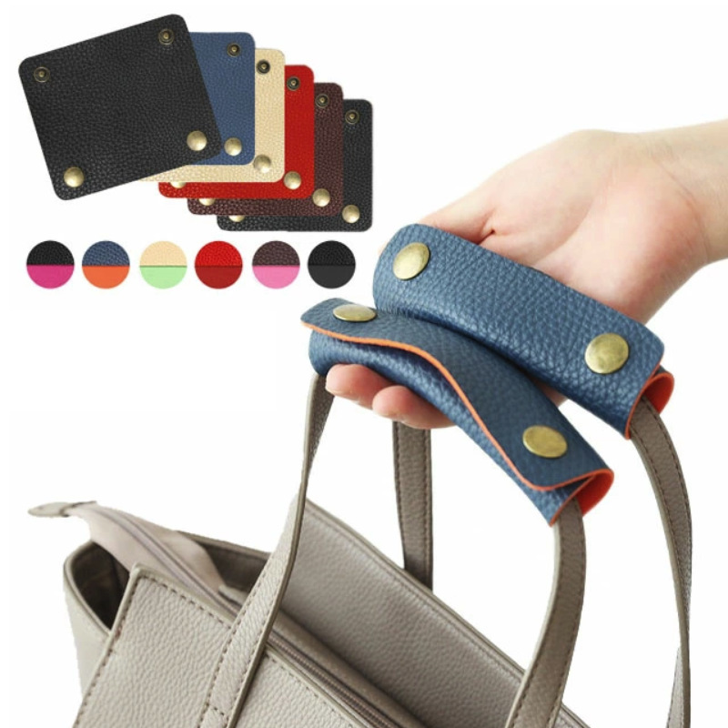 Wholesale Suitcase Handle Protective Leather Case, Anti-Strangle Shoulder Strap Leather Pad, Suitcase Handle Glove, Trolley Leather Case