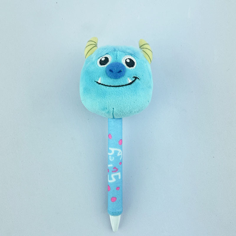 Picture of Toy Story Student Press Pen, Three-Eyed Dragon, Strawberry Bear Plush Pen, Office Writing Pen, Plush Creative Pen