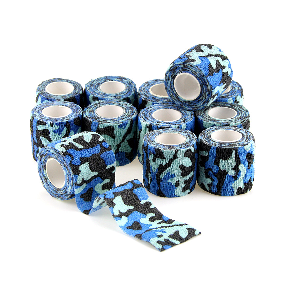 Picture of Factory Direct Sales Outdoor Camouflage Bandage Non-Woven Self-Adhesive Elastic Bandage Camouflage Bandage Available for Wholesale