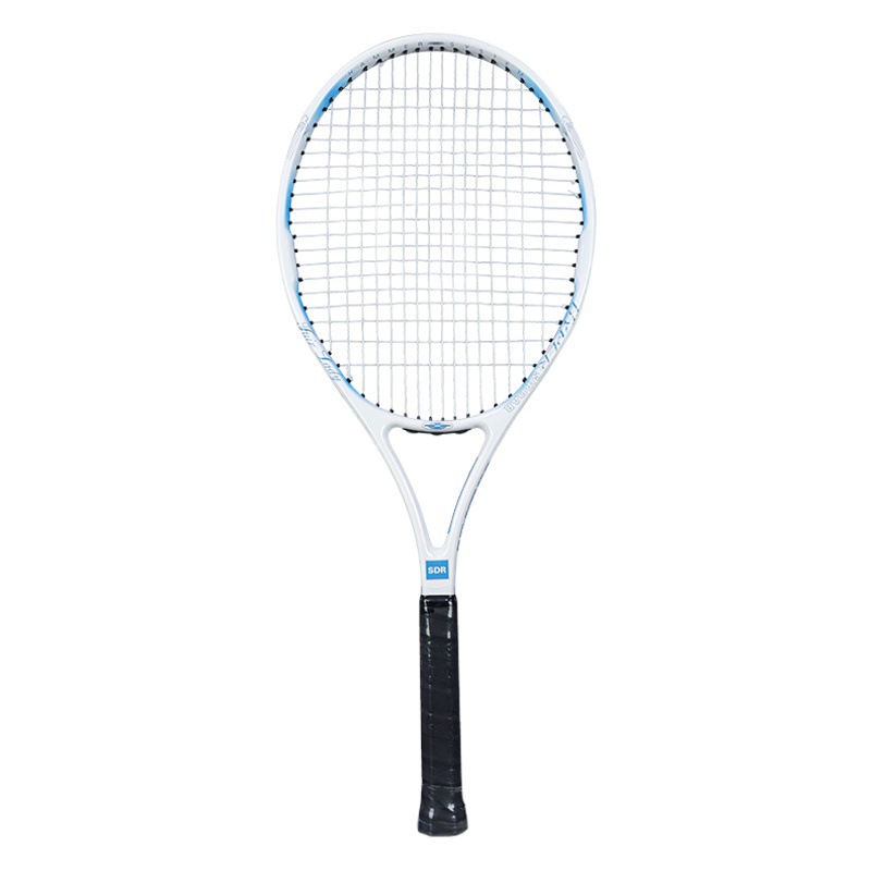 Tennis racket carbon carbon fiber integrated racket single band line rebound tennis trainer suit super light children's racket
