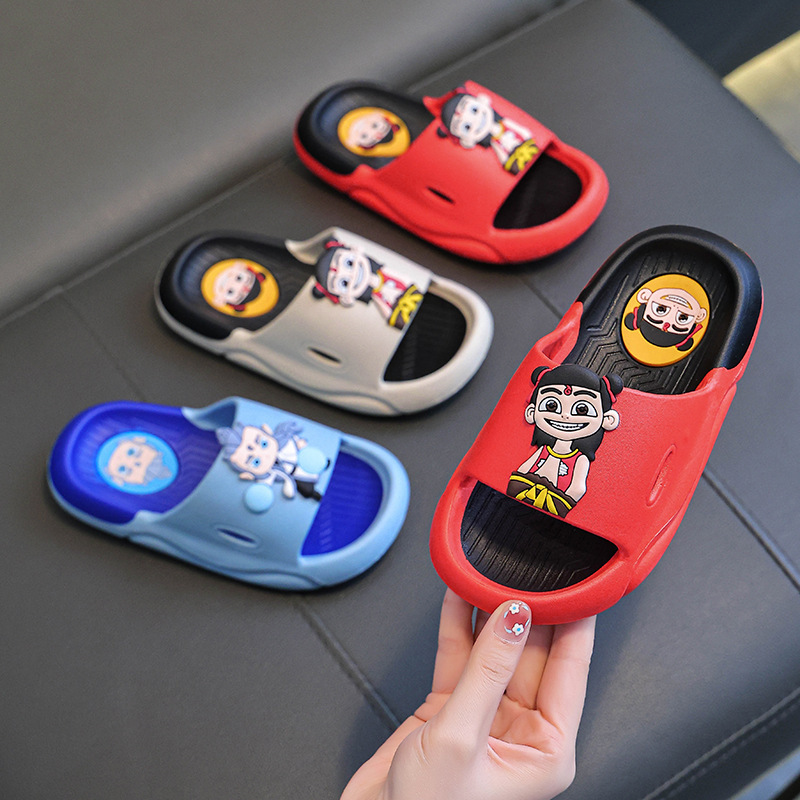 Children's Slippers Summer 2025 New Boys' Indoor Non-Slip Baby Home Slippers Girls' Children's Slippers