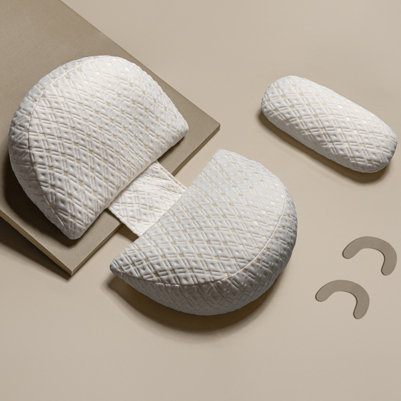 Picture of Cross-border Pregnant Women Pillow Waist Protection Side Sleeping Pillow Belly Sleeping Side Sleeping Pillow Nursing Pillow U-shaped Waist Back Pillow Summer