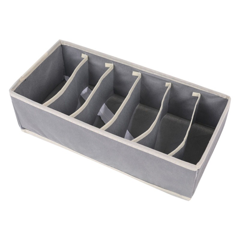 Beige rose red underwear storage box four-piece set socks storage fabric bra storage box 6 grid 7 grid 8 grid 24 grid