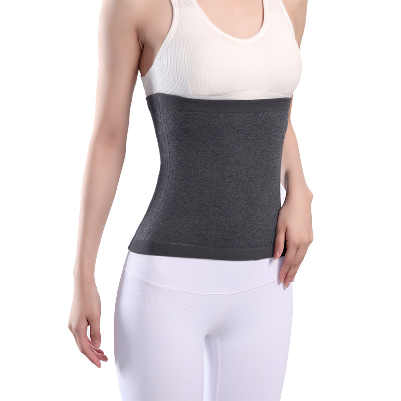 Picture of Warm Belt Women's Slim-Fit Cashmere Wool Thin Abdominal Stomach Warming Belt Autumn and Winter Fleece-Lined High Elastic Belly Belt