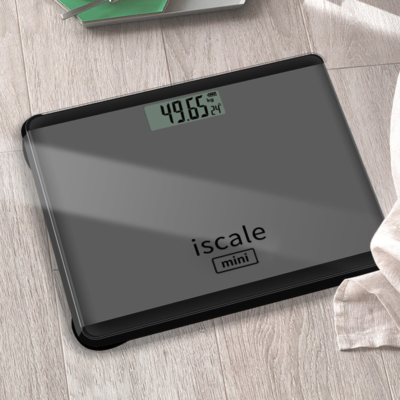 Picture of Mini Electronic Scale Human Body Weight Scale Adult Health Weighing Scale Accurate Electronic Scale Weighing Human Body Weight Scale