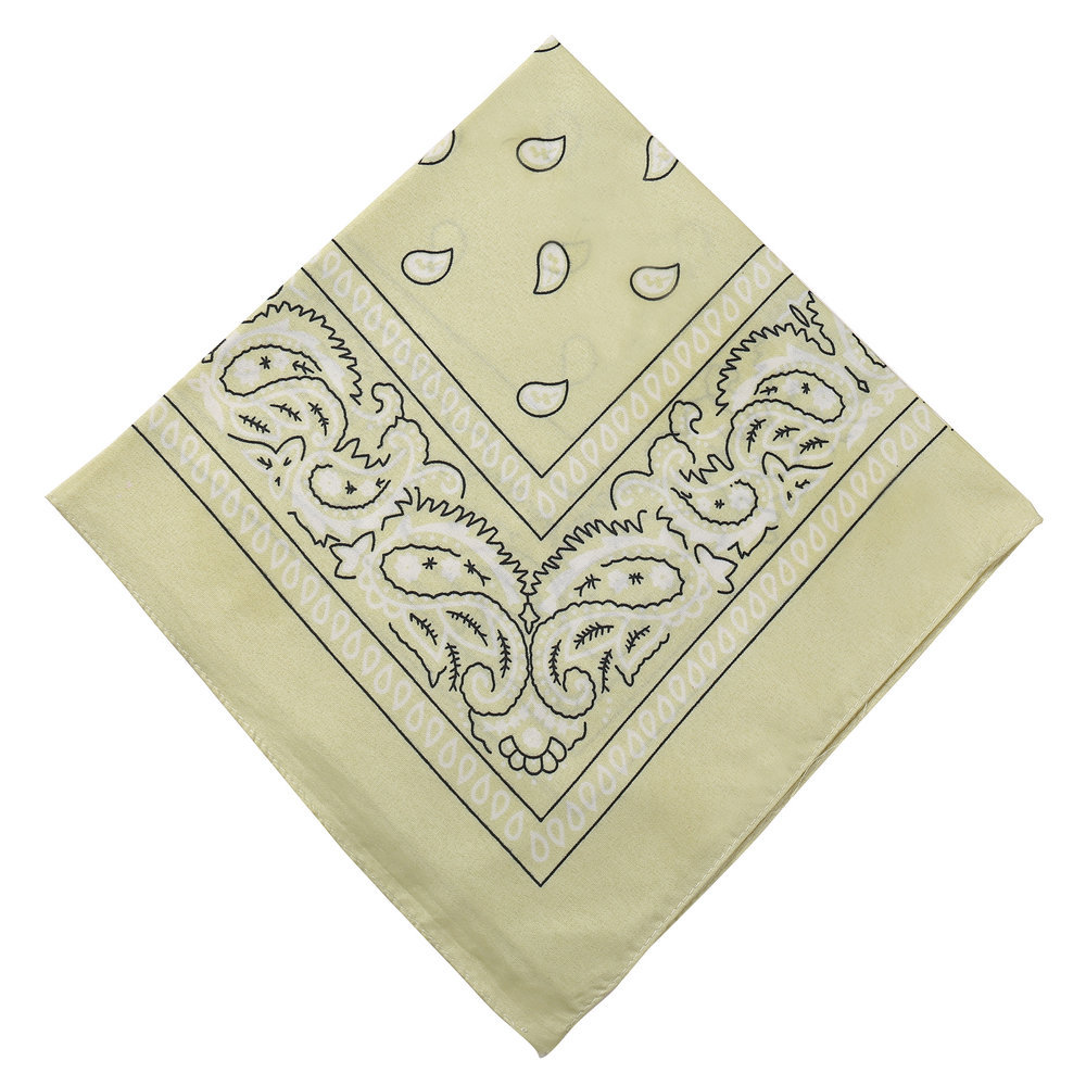 Picture of Amazon Europe and America Outdoor Riding Multifunctional Turban Cashew Flower Square bandana Magic Turban