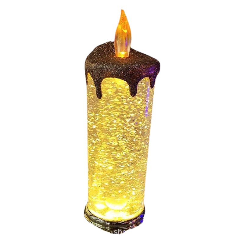 New European Style Decorative Crafts Night Light Colorful Dream Crystal Candle Tourist Souvenir LED Night Light