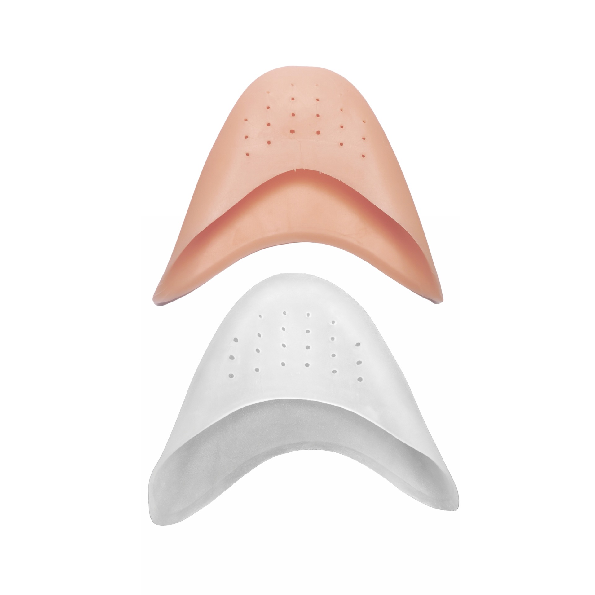 Picture of Toe Protector Anti-Chafing Toe Sleeve Silicone Protective Cover with Holes for Shoes Ballet