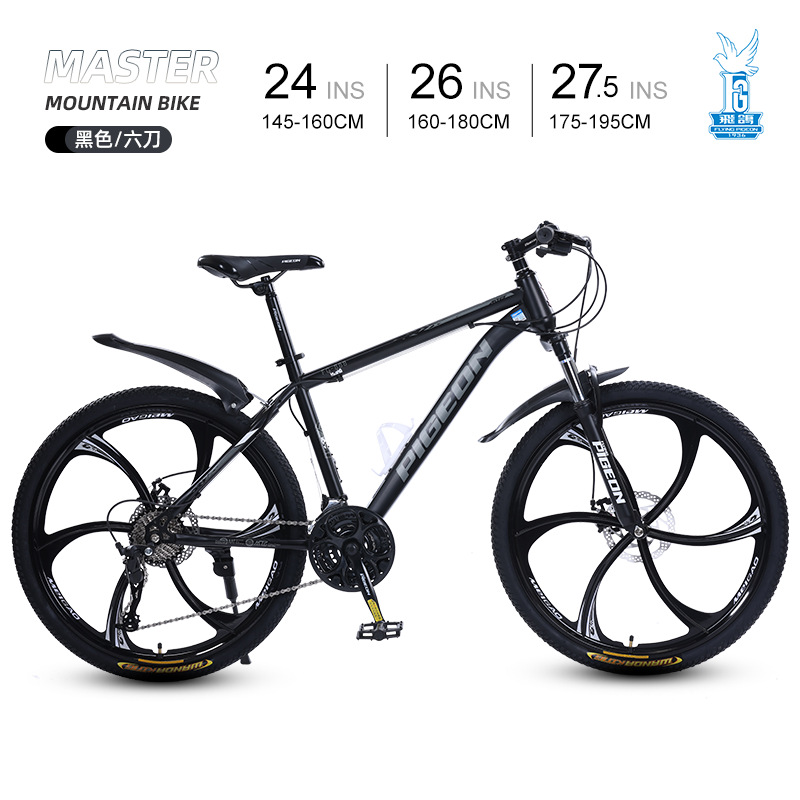 Picture of Flying Pigeon Bike Men's Cross-country Variable Speed Mountain Bike 24 Inch Outdoor Sports Cycling Road Bike