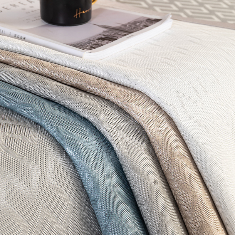 Picture of 2025 New Ice Silk Mat Sofa Cushion Accessible Luxury Simple Modern Non-Slip Cushion Full Cover Towel Cooling Mat Summer Style
