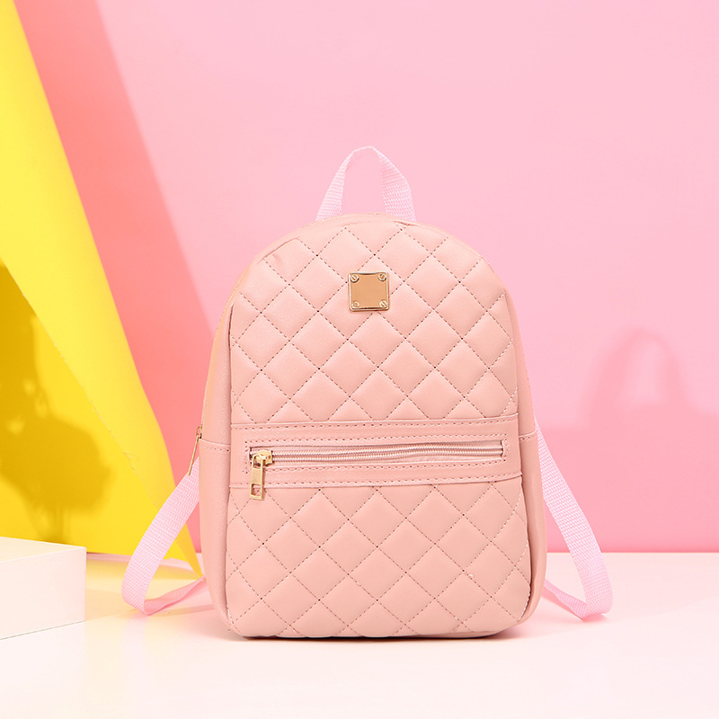 Picture of Diamond Embroidered Backpack Fashionable Simple Sequin Decoration Solid Color Large Capacity Convenient Shoulder Bag