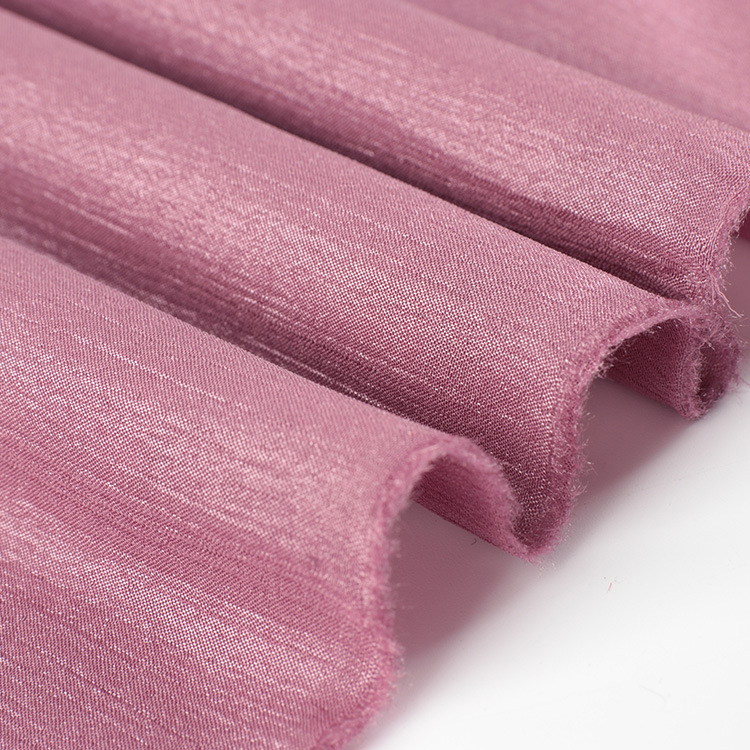 Picture of Diamond Wrinkle Polyester Shiny Silk Fabric Ancient Style National Style Dress Long Skirt Hanfu Chiffon Bright Color