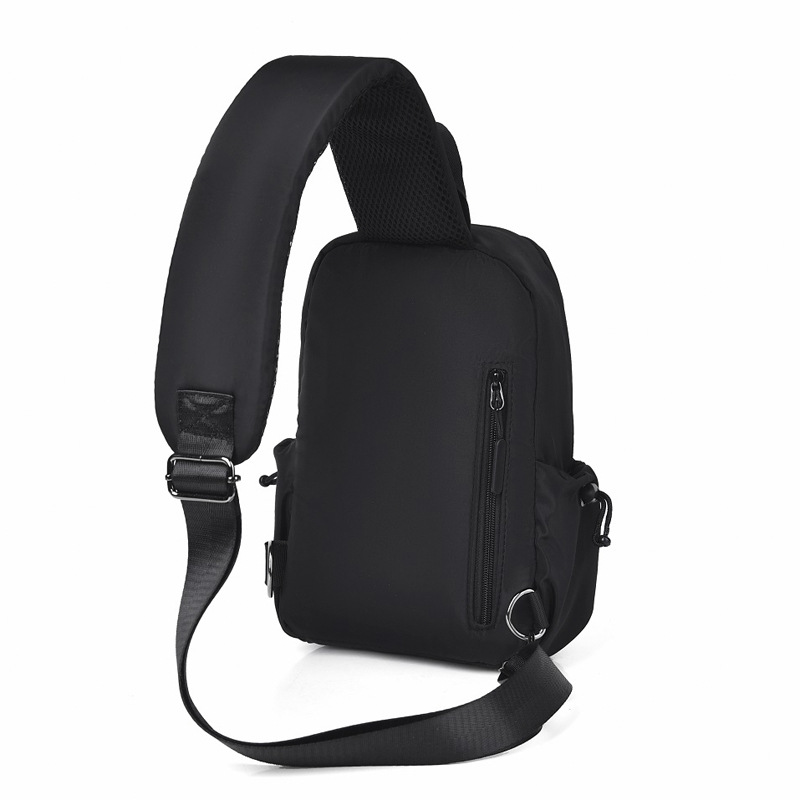 Picture of Chest Bag Men's Crossbody Bag 2023 New Fashion Personalized Small Backpack Oxford Cloth Shoulder Bag Casual Pure Color Men's Bag