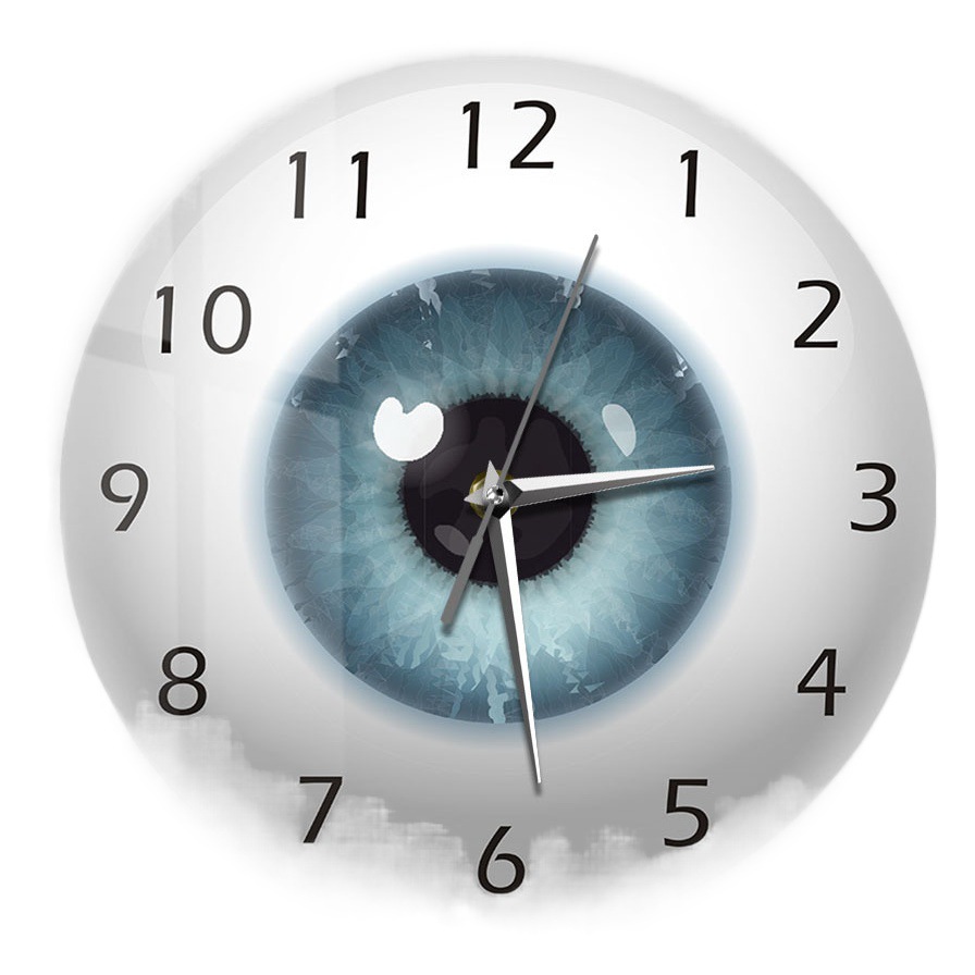 Eyeball Pupil Core Vision Ophthalmology Silent Wall Clock Full Vision Novel Wall Watch Gift