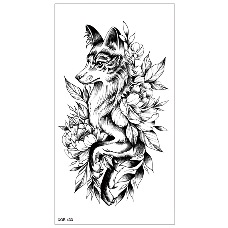 Picture of New Half Arm Tattoo Stickers Cross-border Amazon Hot Selling Set Dark European and American Realistic Waterproof Tattoo Stickers Wholesale