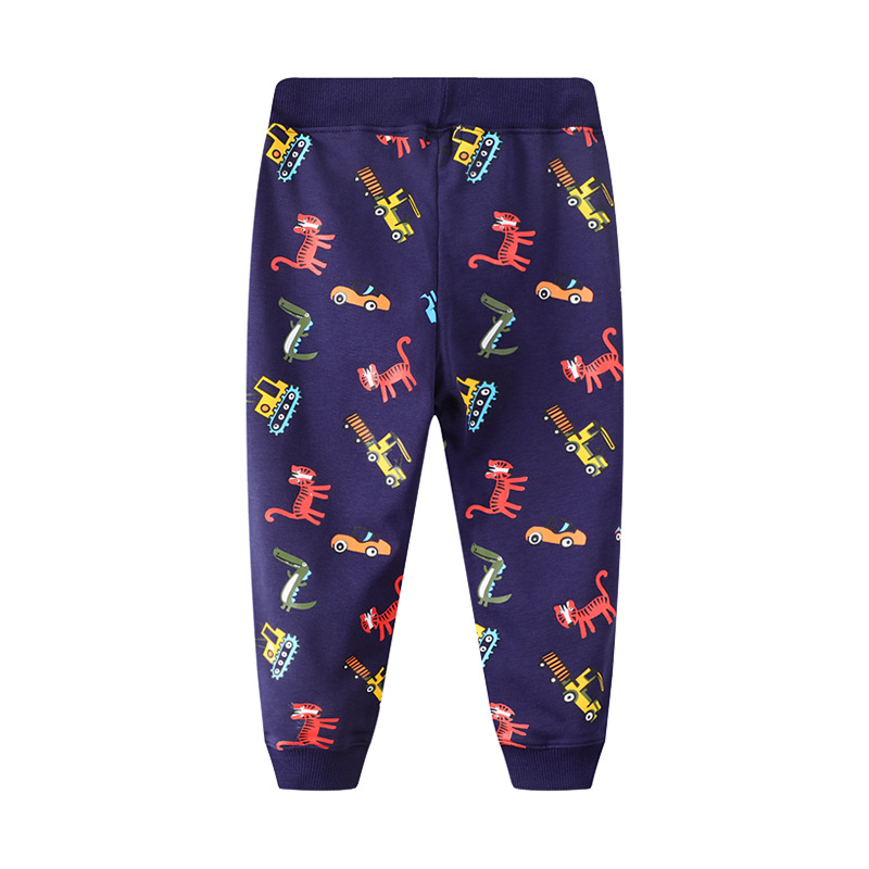 Picture of 2025 Children's Autumn New European and American Boys' Pants Baby Casual Pants Dinosaur Pattern Children's Clothing Wholesale