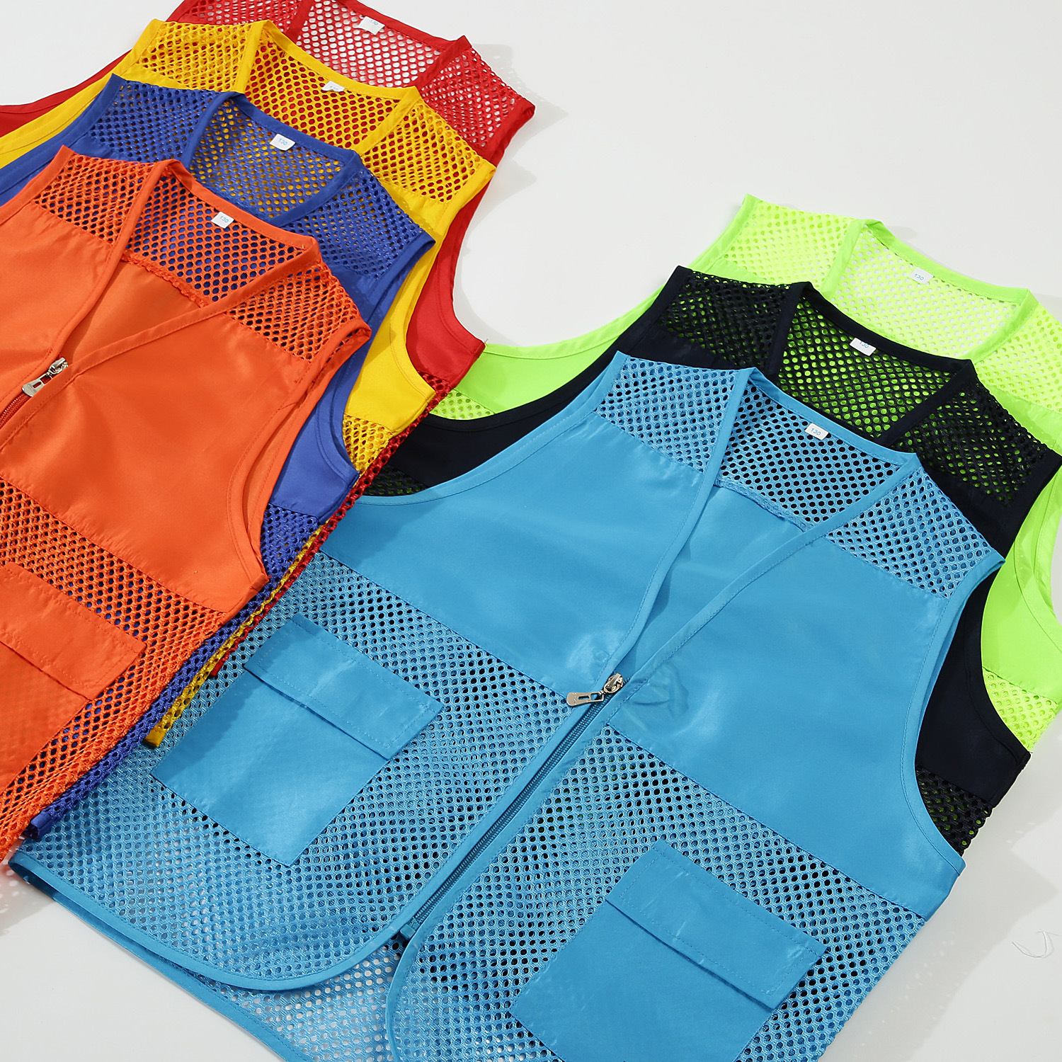 Picture of Children's Vest Customization Primary School Student Volunteer Vest Printing logo School Public Welfare Activities Organization Training Course Clothing