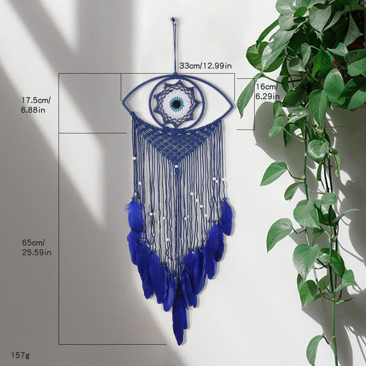 Picture of Cross-border Hot Devil's Eye Home Decoration Dream Catcher Wall Hanging Wall Decoration Dream Catcher