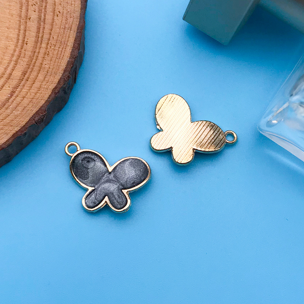 Picture of Mix 30 Color Cartoon Creative Drop Oil Jewelry Zinc Alloy Pendant DIY Earrings Necklace Pendant Jewelry Accessories