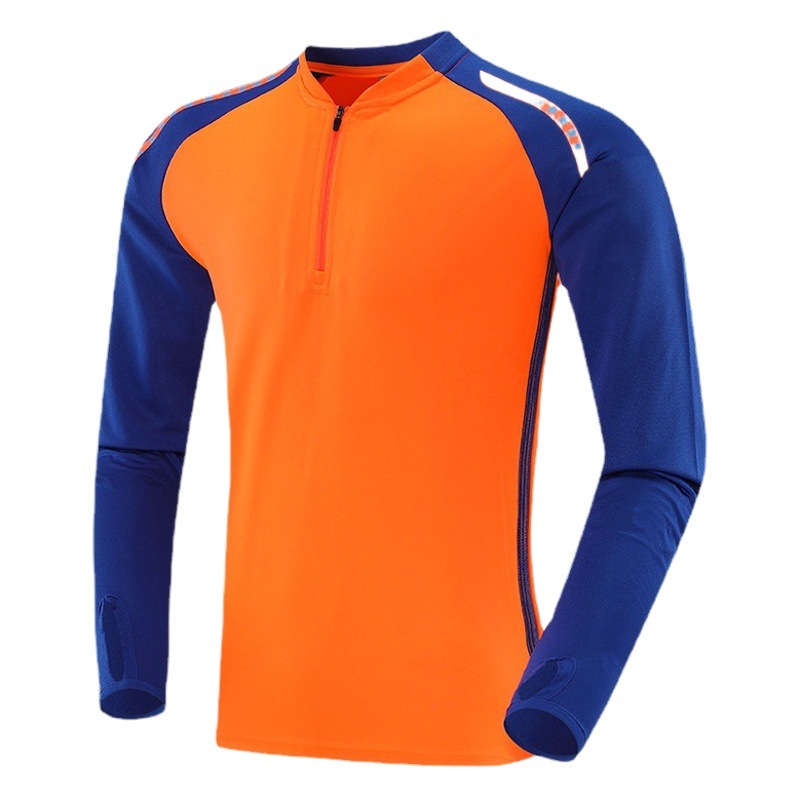 Autumn and Winter Long-Sleeved Kidsren's Football Uniforms Men's Two-Piece Set Primary and Secondary School Students Campus Football Training Clothes Fleece-Lined Sportswear