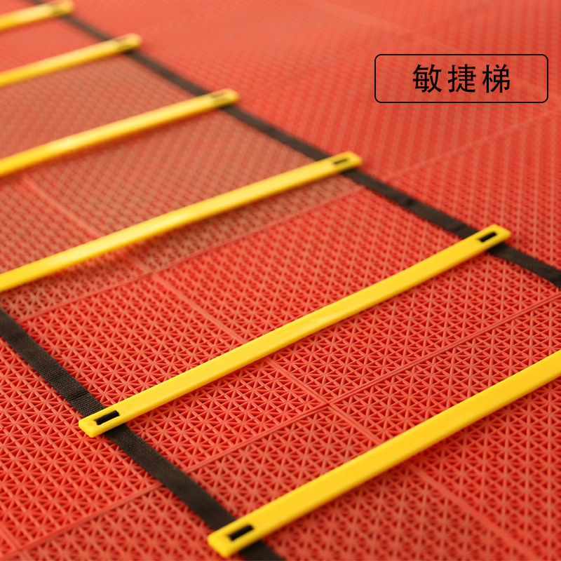 Picture of Football Training Agile Ladder with Snap Button Jump Ladder Soft Ladder Speed Ladder Rope Ladder Basketball Training Equipment Obstacles