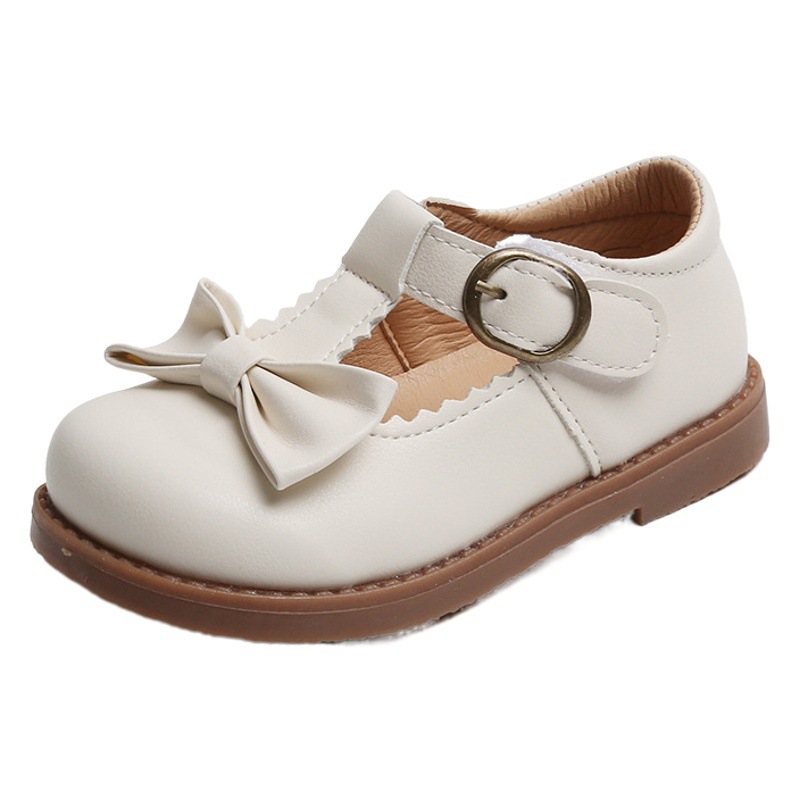 Girls Shoes Cute Bow Princess Shoes Summer New Fashion Soft Bottom Velcro Shoes Shoes Performance Shoes