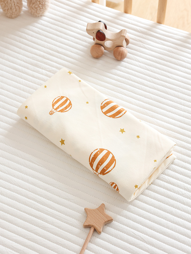 Picture of Newborn baby wrap cotton 0-12 months early baby delivery room single swaddling wrap four seasons universal quilt